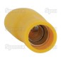 Końcówka Na Kabel, Standard Grip - Żeński, 6.3mm, żółty (4.0 - 6.0mm), (Bag