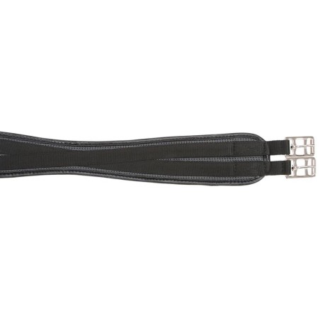 Popręg profilowany, 135 cm, czarny, Covalliero