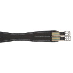 Popręg profilowany, 135 cm, czarny, Covalliero 