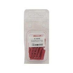 Końcówka Na Kabel, Standard Grip, 4.0mm, Czerwony (0.5 - 1.5mm) (agropak 25 szt) 