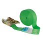 Pas transportowy jednoczęściowy z napinaczem, 6m x 35mm, 2000 kg, 18 kN, zielony, Kerbl
