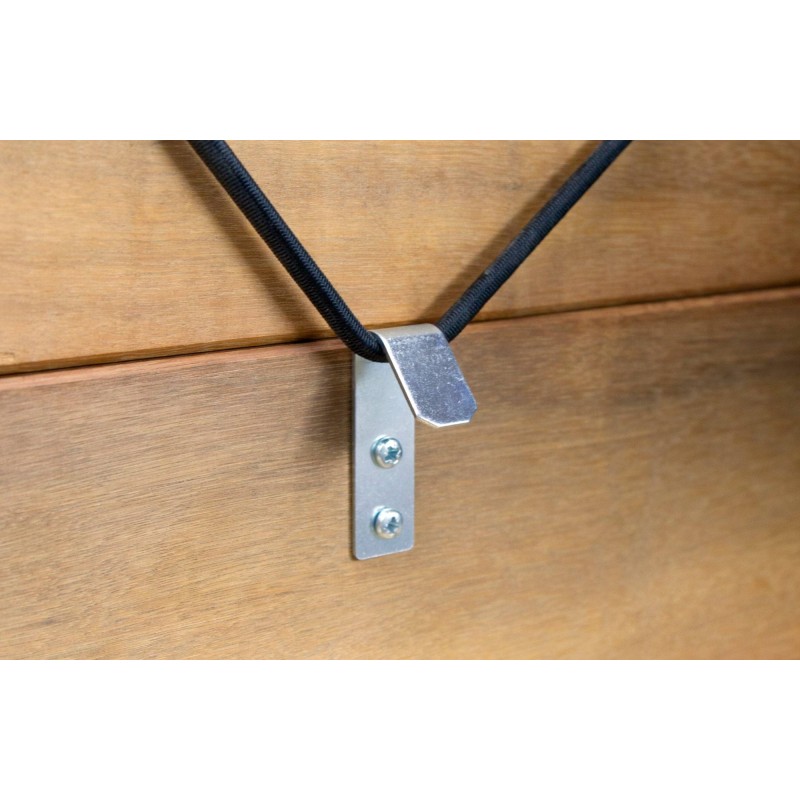 Uchwyt z hakiem do siatki transportowej, 2 szt., 67 x 20 mm, Kerbl Uchwyt z hakiem do siatki transportowej, 2 szt., 67 x 20 mm, Kerbl