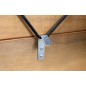 Uchwyt z hakiem do siatki transportowej, 2 szt., 67 x 20 mm, Kerbl Uchwyt z hakiem do siatki transportowej, 2 szt., 67 x 20 mm, Kerbl