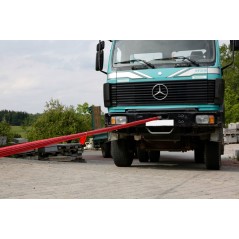 Pas holowniczy, 10 m x 4 cm, 35000 kg, czerwony, Kerbl
