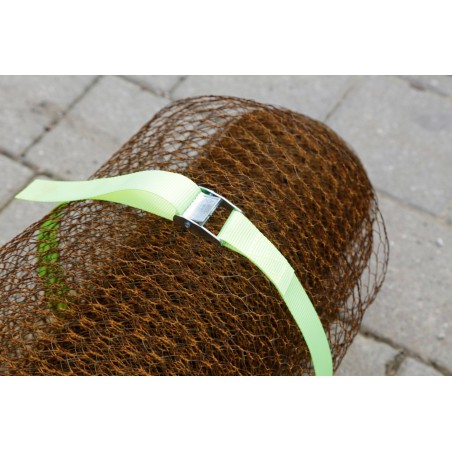 Pas spinający z klamrą, 30cm x 25mm, 250 kg, zielony, 6 szt., Kerbl