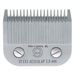Ostrze do maszynki do strzyżenia, system SnapOn, nr 9, 2 mm, Aesculap