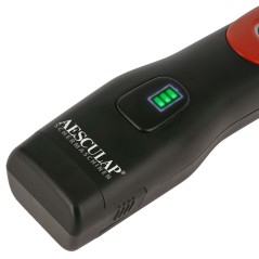 Maszynka do strzyżenia małych zwierząt Favorita Cli, 1 akumulator, czerwony, Aesculap 