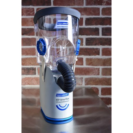 Inhalator dla konia AirOne Flex, bezprzewodowy, z maską dla koni gorącokrwistych, Hippomed
