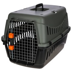 Transporter dla zwierząt Expedition Eco, 58 cm x 38 cm x 38 cm, czarny, Kerbl 