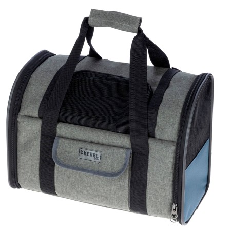 Plecak dla psa Vacation, 43 x 24 x 30 cm, szaro/niebieski, Kerbl