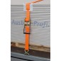 Pas transportowy z napinaczem, 4m x 50mm, 4000 kg, 28 kN, pomarańczowy, Kerbl