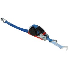Pas transportowy, automatyczny Smart Retract, 5m x 25mm, 700 kg, niebieski, Kerbl 