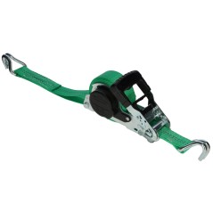 Pas transportowy, automatyczny Smart Retract, 5m x 35mm, 2000 kg, zielony, Kerbl