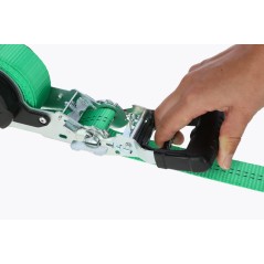 Pas transportowy, automatyczny Smart Retract, 5m x 35mm, 2000 kg, zielony, Kerbl