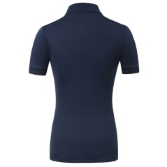 Koszulka jeździecka Polo, damska, granatowy, roz. XXS, Covalliero 