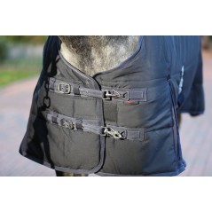 Derka stajenna dla konia RugBe, niebieski, 115 cm, Covalliero 