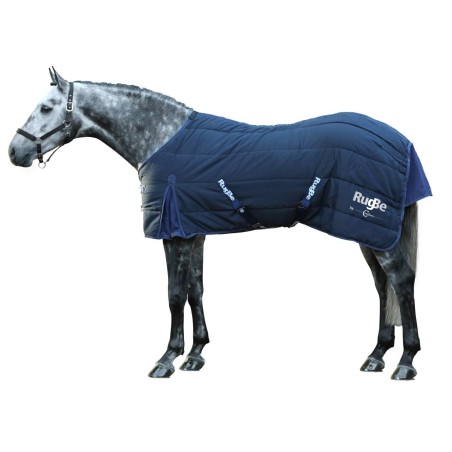 Derka stajenna dla konia RugBe, niebieski, 125 cm, Covalliero