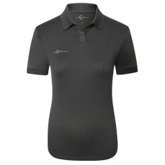 Koszulka jeździecka Polo, damska, grafitowy, roz. XS, Covalliero