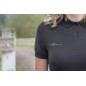 Koszulka jeździecka Polo, damska, grafitowy, roz. XS, Covalliero