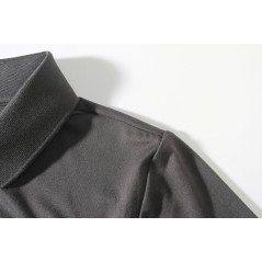 Koszulka jeździecka Polo, damska, grafitowy, roz. XS, Covalliero 
