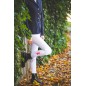 Bryczesy Janne x PinkRibbon, damskie, biały, roz. 42, Covalliero