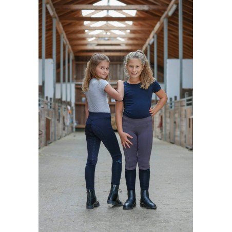 Legginsy jeździeckie ClassicStar, dziecięce, granatowy, roz. 128/134, Covalliero