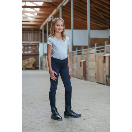 Legginsy jeździeckie ClassicStar, dziecięce, granatowy, roz. 128/134, Covalliero