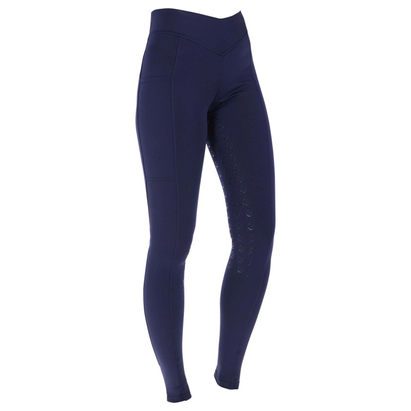 Legginsy jeździeckie ClassicStar, damskie, granatowy, roz. 44/46, Covalliero