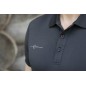 Koszulka jeździecka Polo, męska, grafitowy,roz. XL, Covalliero