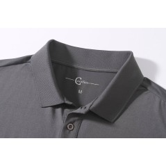 Koszulka jeździecka Polo, męska, grafitowy,roz. XL, Covalliero 