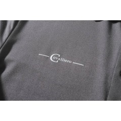 Koszulka jeździecka Polo, męska, grafitowy,roz. XXL, Covalliero 