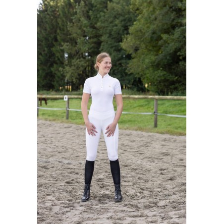Legginsy jeździeckie ClassicStar, damskie, biały, roz. 42/44, Covalliero