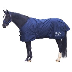 Derka przeciwdeszczowa dla konia RugBe Zero, granatowy, 105 cm, Covalliero 