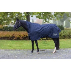 Derka przeciwdeszczowa dla konia RugBe HighNeck, granatowy, 105 cm, Covalliero
