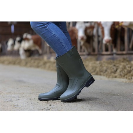Buty robocze PVC, IDRO LOW oliwkowe, roz. 43, Kerbl