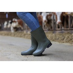 Buty robocze PVC, IDRO LOW oliwkowe, roz. 45, Kerbl