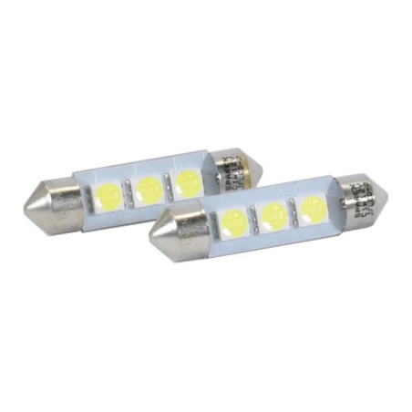 Żarówka (LED) C5W, 12V, 1W, SV8.5-8 (agropak 2 szt)