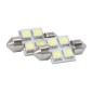 Żarówka (LED) C5W, 12V, 1W, SV8.5-8 (agropak 2 szt)