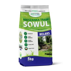 Mieszanka traw Relaks, 5 kg, Sowul & Sowul