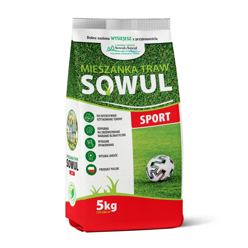 Mieszanka traw Sport, 5 kg, Sowul & Sowul