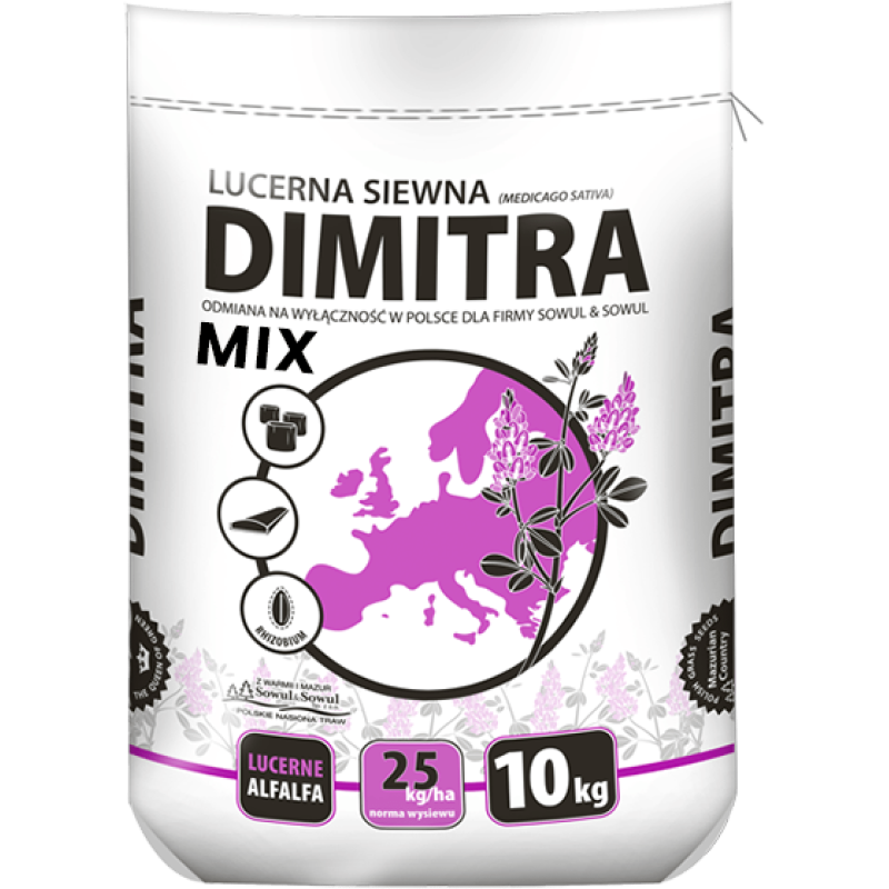 Mieszanka lucern Dimitra MIX, 10 kg, Sowul & Sowul