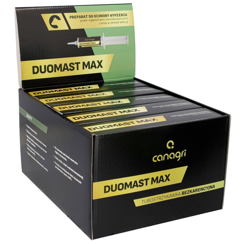 Preparat do ochrony wymienia w okresie laktacji DuoMast Max, Can Agri
