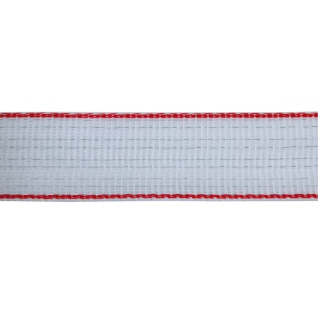 Taśma ogrodzeniowa TOP LINE Tricond, 200m x 40mm, biało-czerwona, AKO
