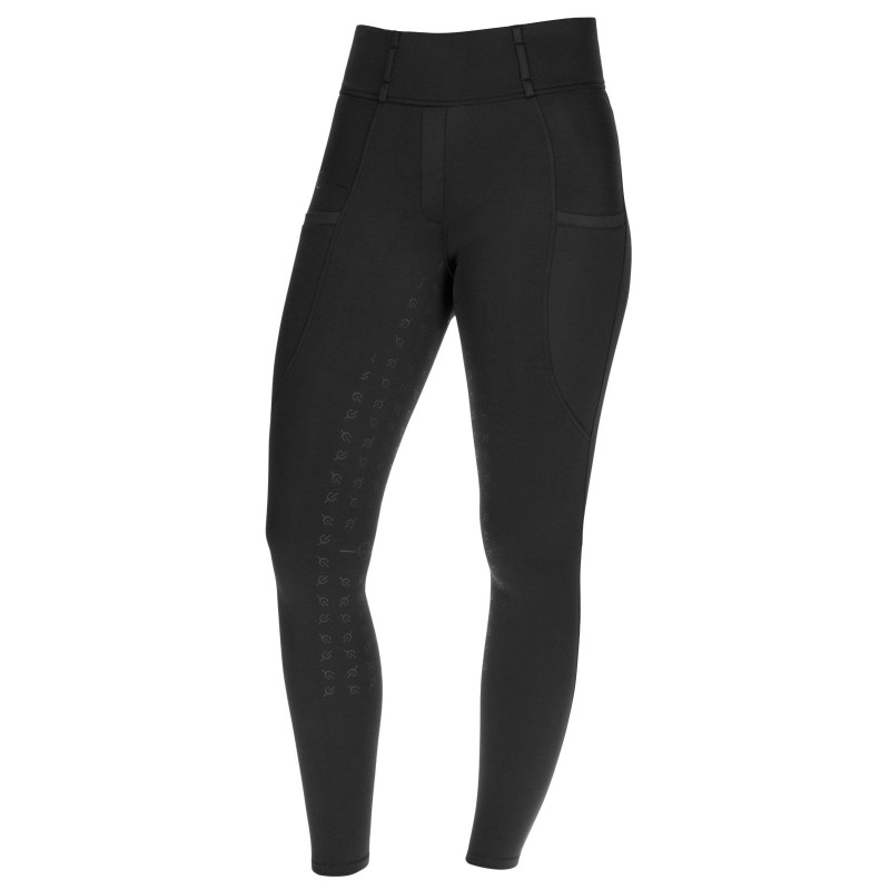 Legginsy jeździeckie HighWaist, damskie,  czarne, roz. 42/44, Covalliero