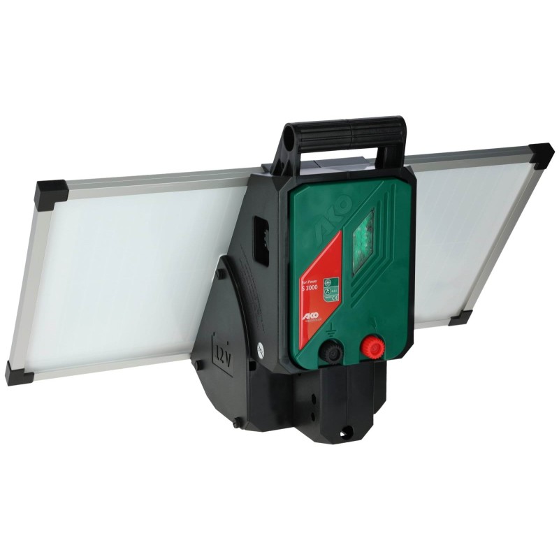 Elektryzator solarny SunPower S 3000, dla koni, bydła, owiec i kóz, 4.2 J, AKO