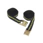 Pas spinający z klamrą, 2,5m x 25mm, 250 kg, czarny-żółty, 2 szt., Kerbl Pas spinający z klamrą, 2,5m x 25mm, 250 kg, czarny-żółty, 2 szt., Kerbl