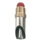 Poidło smoczkowe dla tuczników, mosiądz/stal, cienki trzpień, 1/2” - 1/2”, 63 mm, Kerbl
