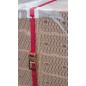 Pas transportowy z napinaczem, 10m x 50mm, 5000 kg, 30 kN, czerwony, Kerbl