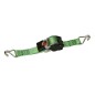 Pas transportowy z napinaczem i funkcją zwijania, 3m x 50mm, 1500 kg, 18 kN, zielony, Kerbl Pas transportowy z napinaczem i funkcją zwijania, 3m x 50mm, 1500 kg, 18 kN, zielony, Kerbl