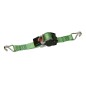 Pas transportowy z napinaczem i funkcją zwijania, 1,8m x 50mm, 1500 kg, 7,5 kN, zielony, Kerbl Pas transportowy z napinaczem i funkcją zwijania, 1,8m x 50mm, 1500 kg, 7,5 kN, zielony, Kerbl